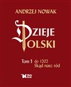 Dzieje Polski Tom 1 Skąd nasz ród books in polish
