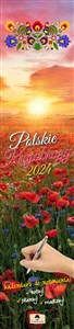 Kalendarz 2024 paskowy wąski Polskie krajobrazy online polish bookstore