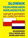 Słownik polsko niderlandzki niderlandzko polski czyli jak to powiedzieć po niderlandzku - 