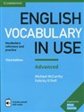 English Vocabulary in Use Advanced Vocabulary reference and practice - Michael McCarthy, Felicity O'Dell