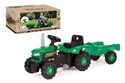 Traktor na pedały z przyczepą zielony books in polish